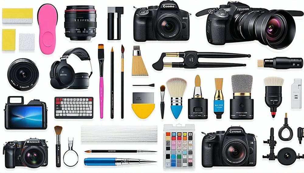 A collage of digital tools and applications